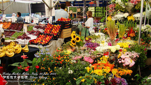 mercato di vernedi fiori