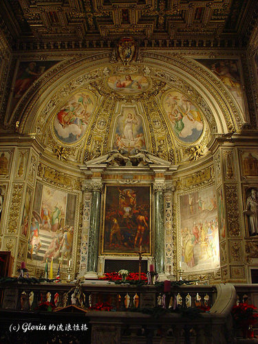 Main altar of Santa Susanna