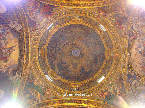 Cupola of Chiesa del Gesù